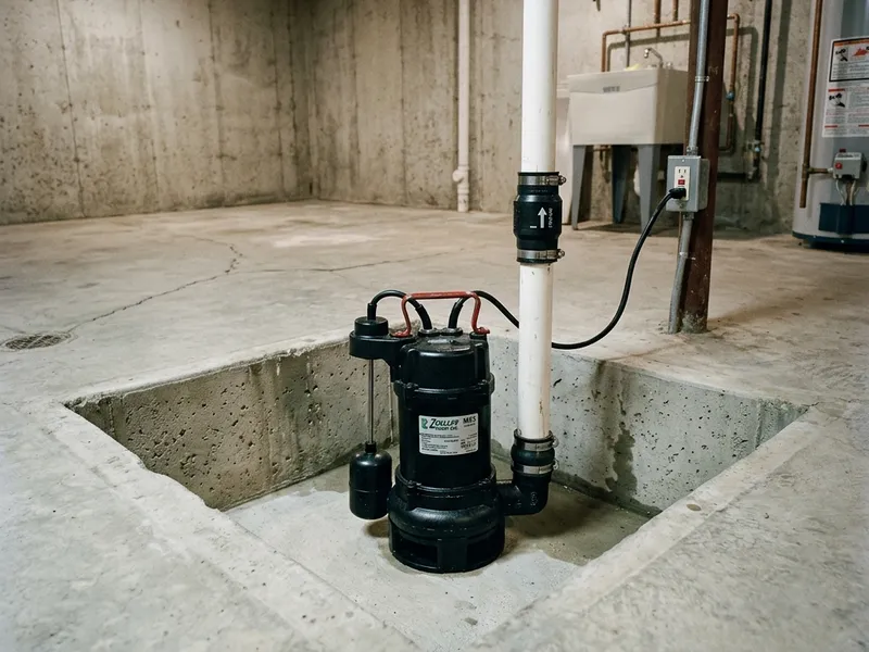 Sump Pump Installation Plumber in Gerty, OK